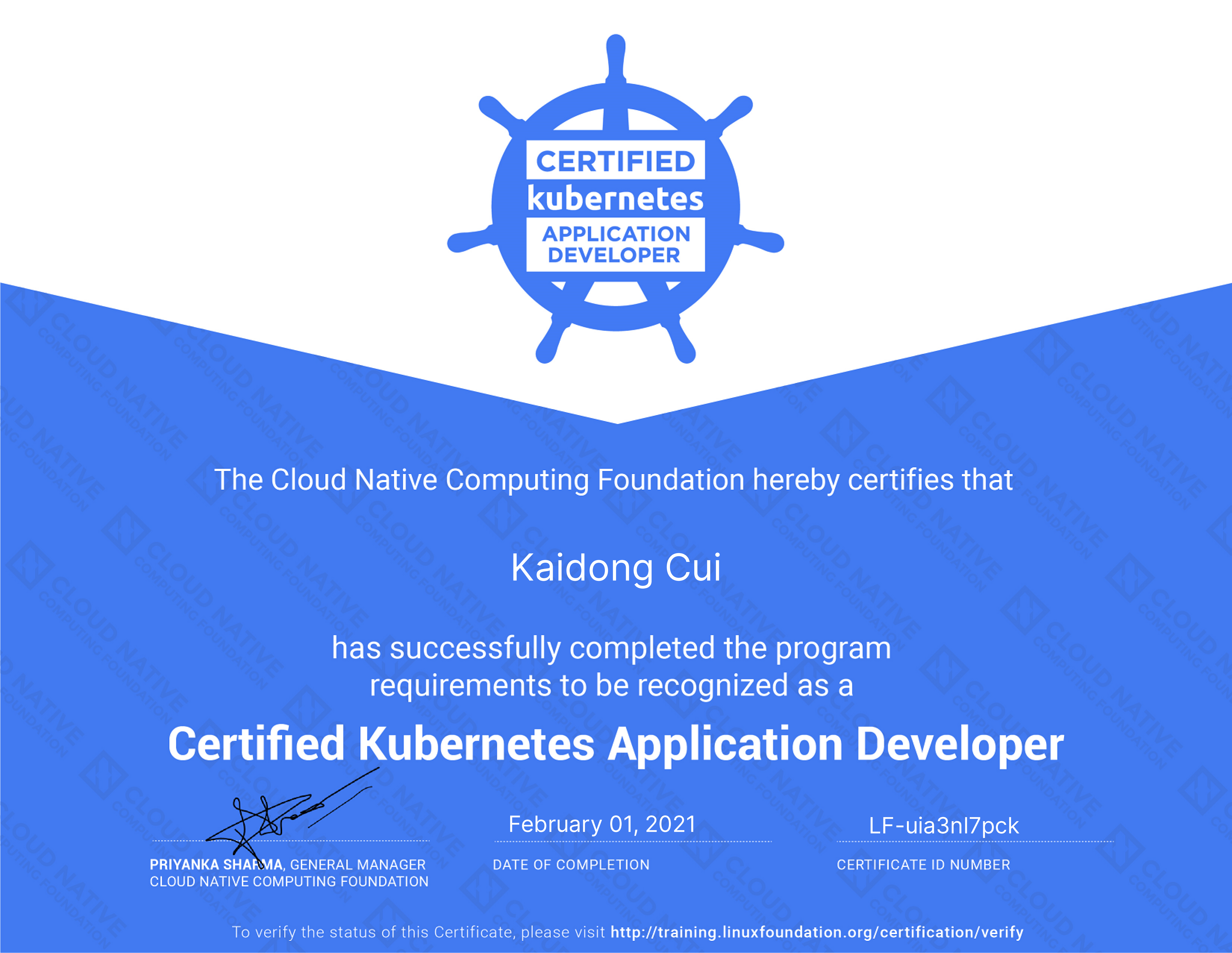 CKAD - Certified Kubernetes Application Developer